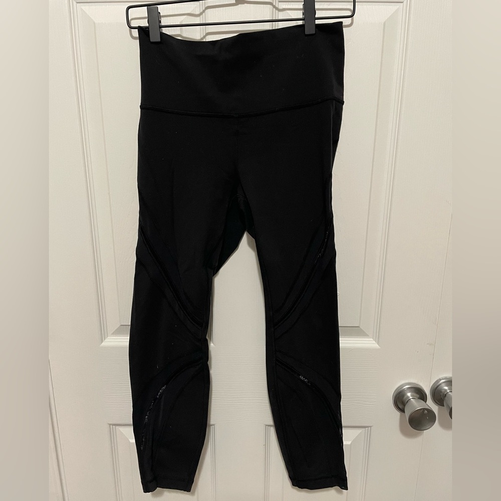 Lulu Lemon Mesh detail Leggings